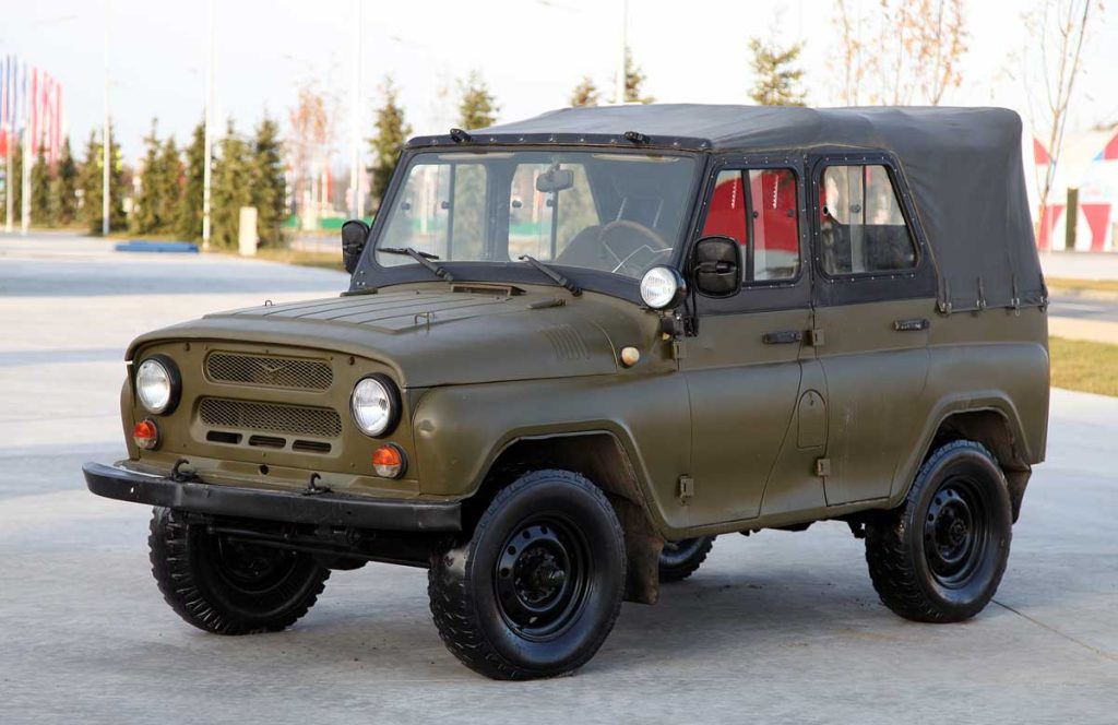 UAZ Patriot véhicule tout terrain russe