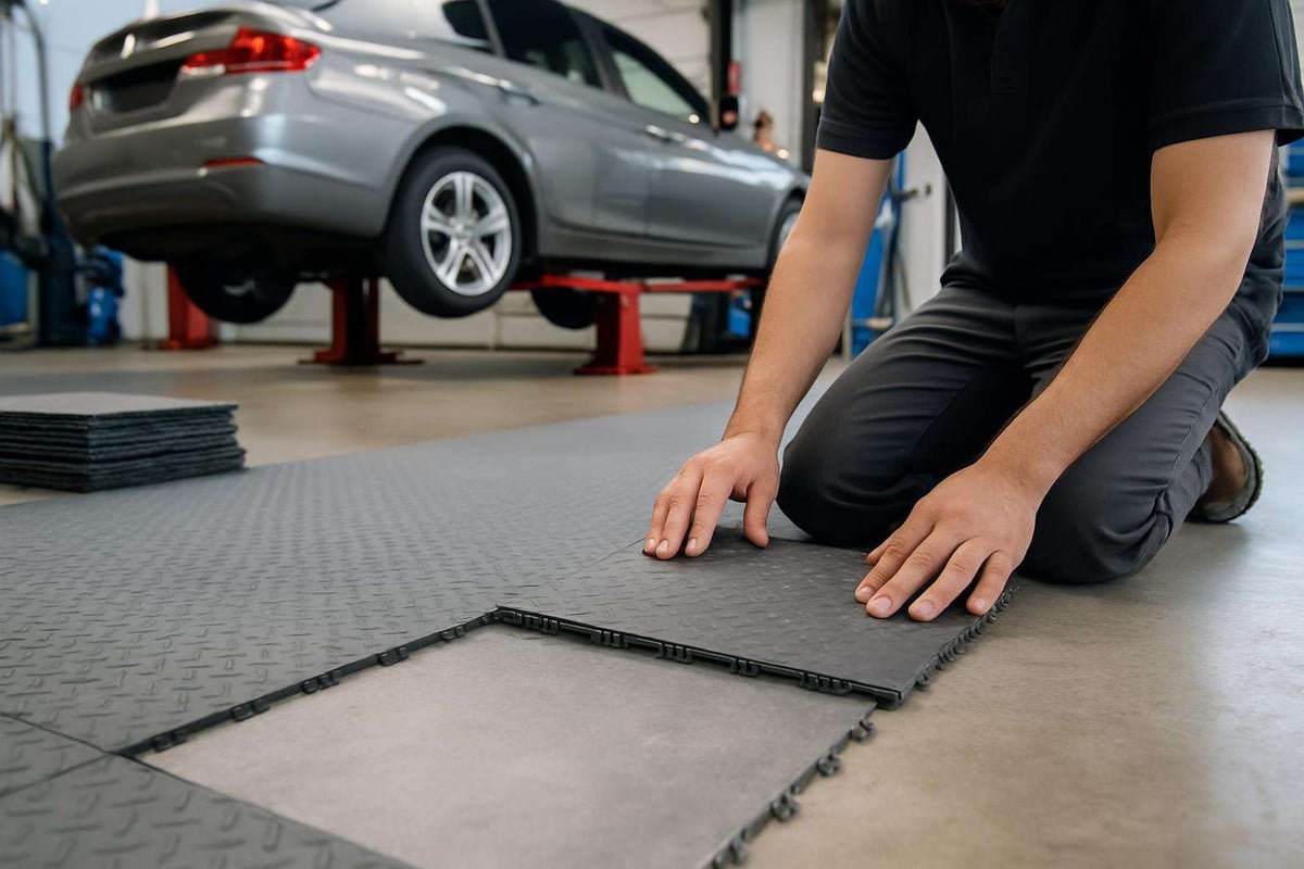 avantages du revêtement de garage
