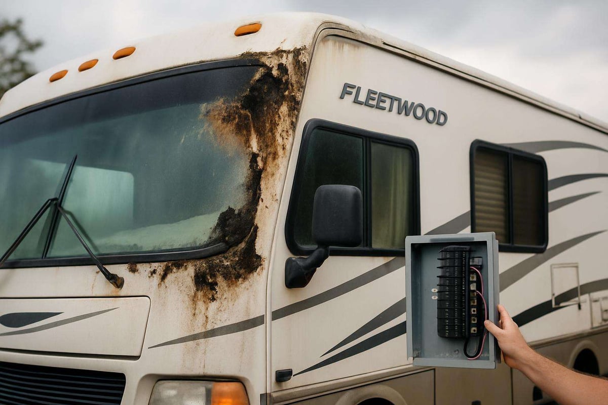 infiltrations d'eau Fleetwood