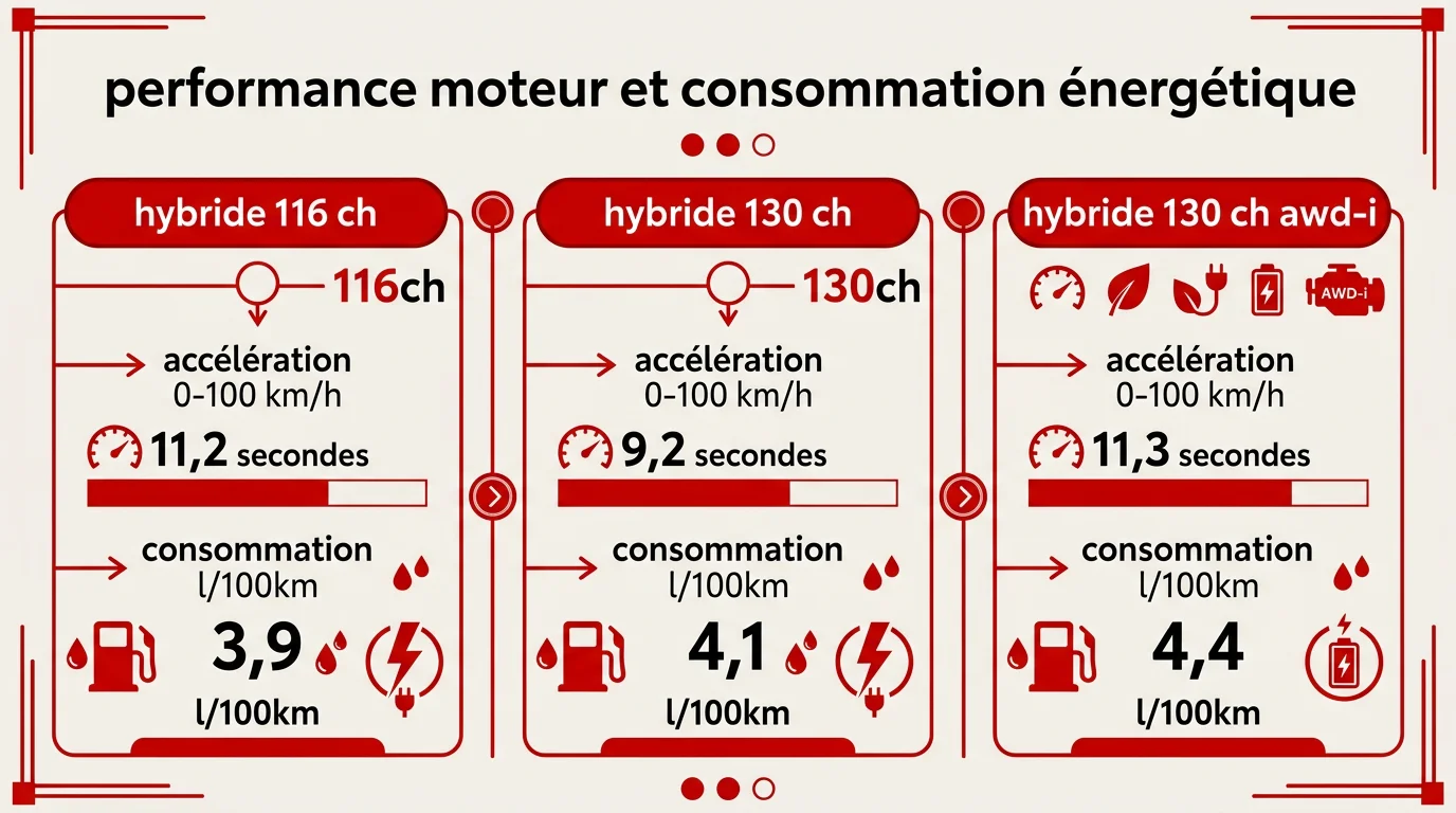 Performance moteur et consommation énergétique