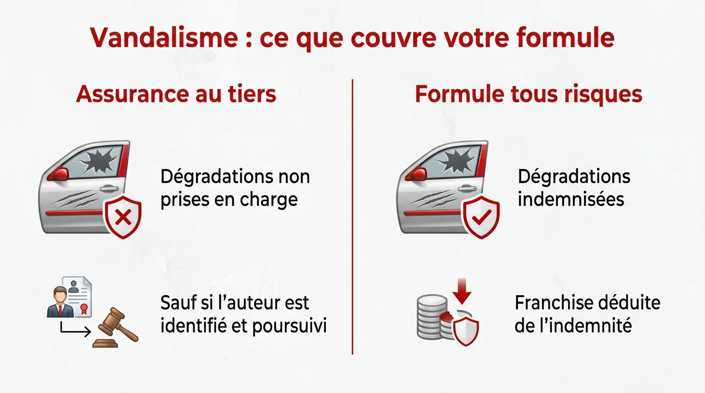 Ce que prend en charge chaque formule d'assurance